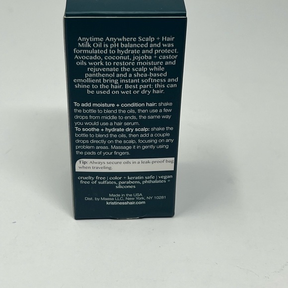 NWT Kristin Ess Scalp + Hair Milk Oil 1.69 oz - Picture 2 of 8